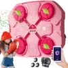 Máquina de Boxeo Musical Bluetooth Rosada | Entrenamiento Interactivo y Reacción