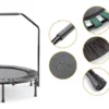 Trampolín Fitness Plegable | Bajo Impacto, Cama Elástica con Barra