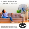 Ventilador Metálico 3 en 1 de 18 Pulgadas | Potente, Oscilante y Silencioso